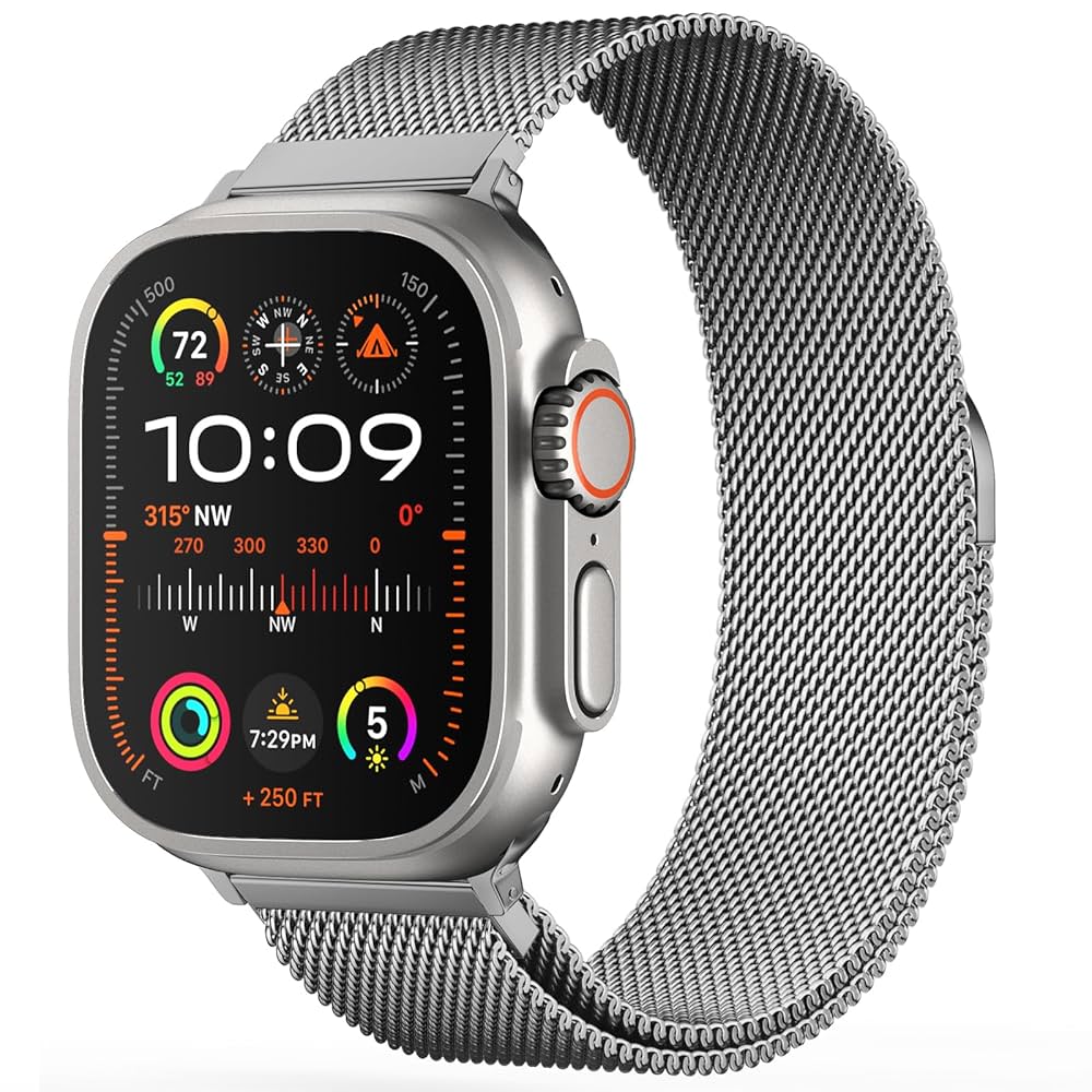 Apple watch 純正 バンド Milanese Loop 38mm Original Milanese Loop Strap Stainless Steel 40/38mm For